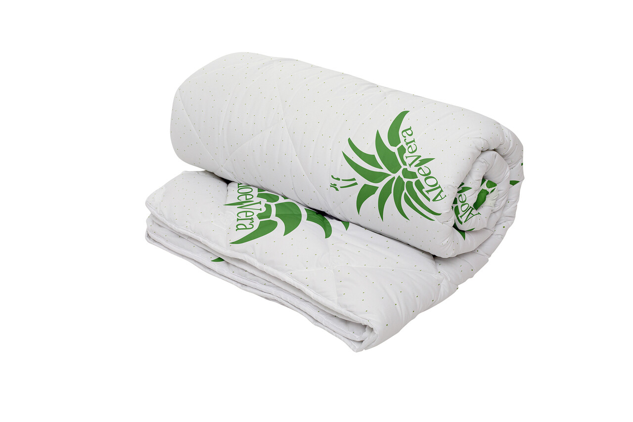 Pilota Aloe Vera Essence microfibra matlasata, 200x220 cm, 250g/mp - imagine 6